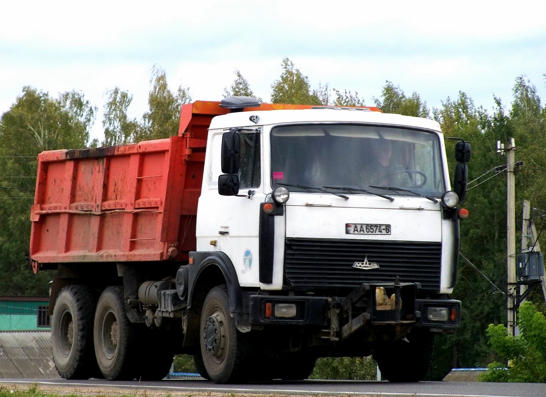 Могилёвская область, № АА 6574-6 — МАЗ-5516 (общая модель)