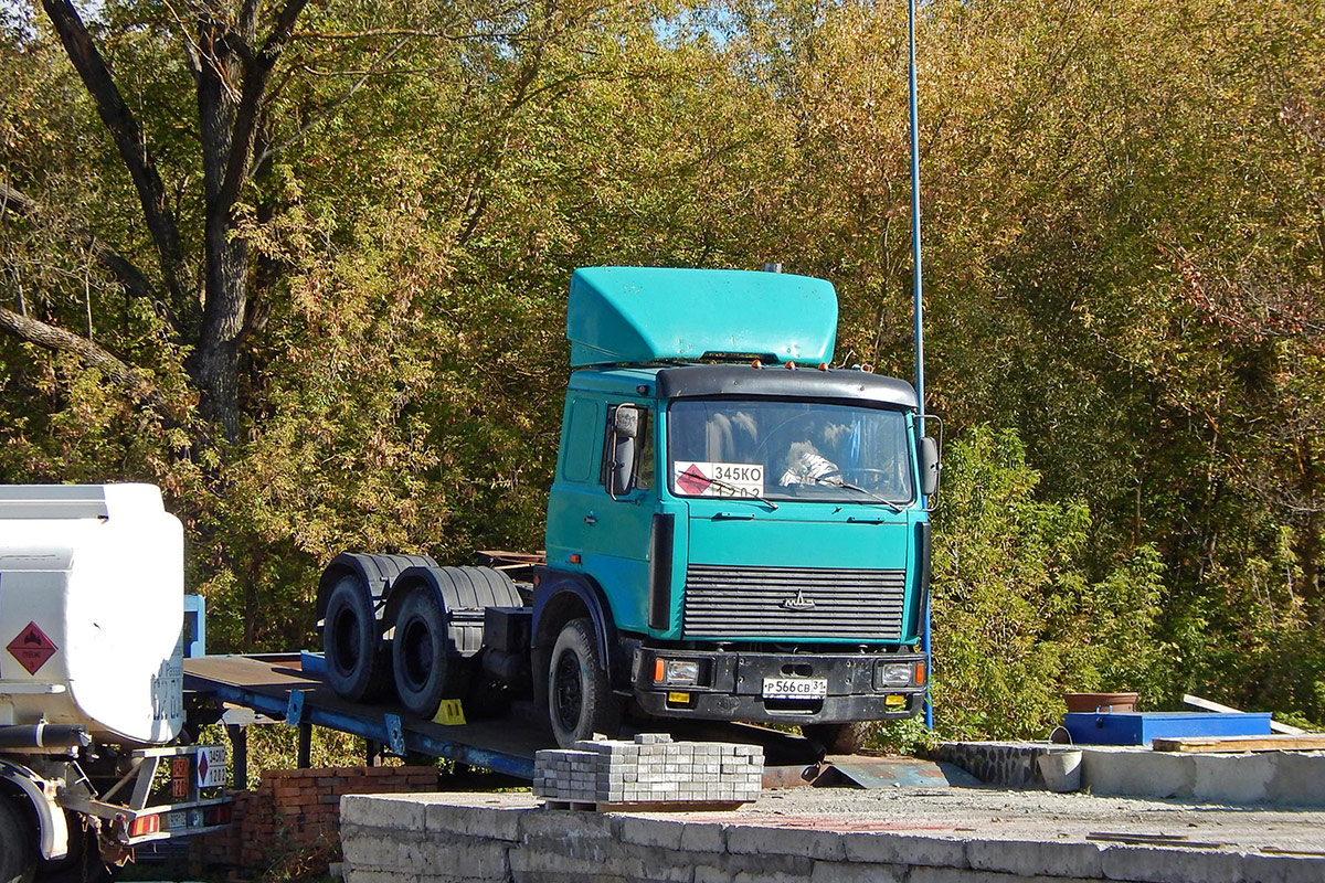 Белгородская область, № Р 566 СВ 31 — МАЗ-6422 (общая модель)