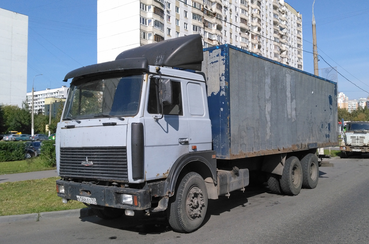 Москва, № В 566 ЕО 97 — МАЗ-6303 (общая модель)