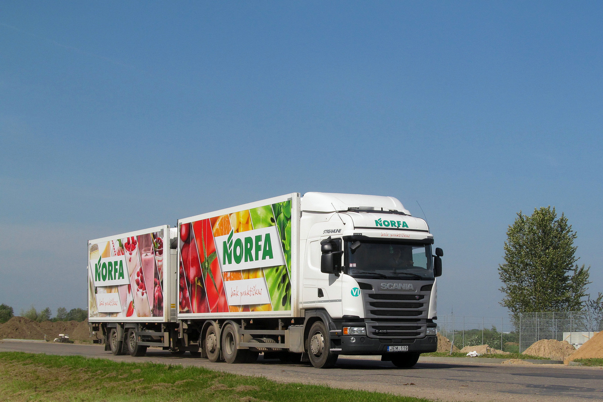 Литва, № JEM 119 — Scania ('2013) G410