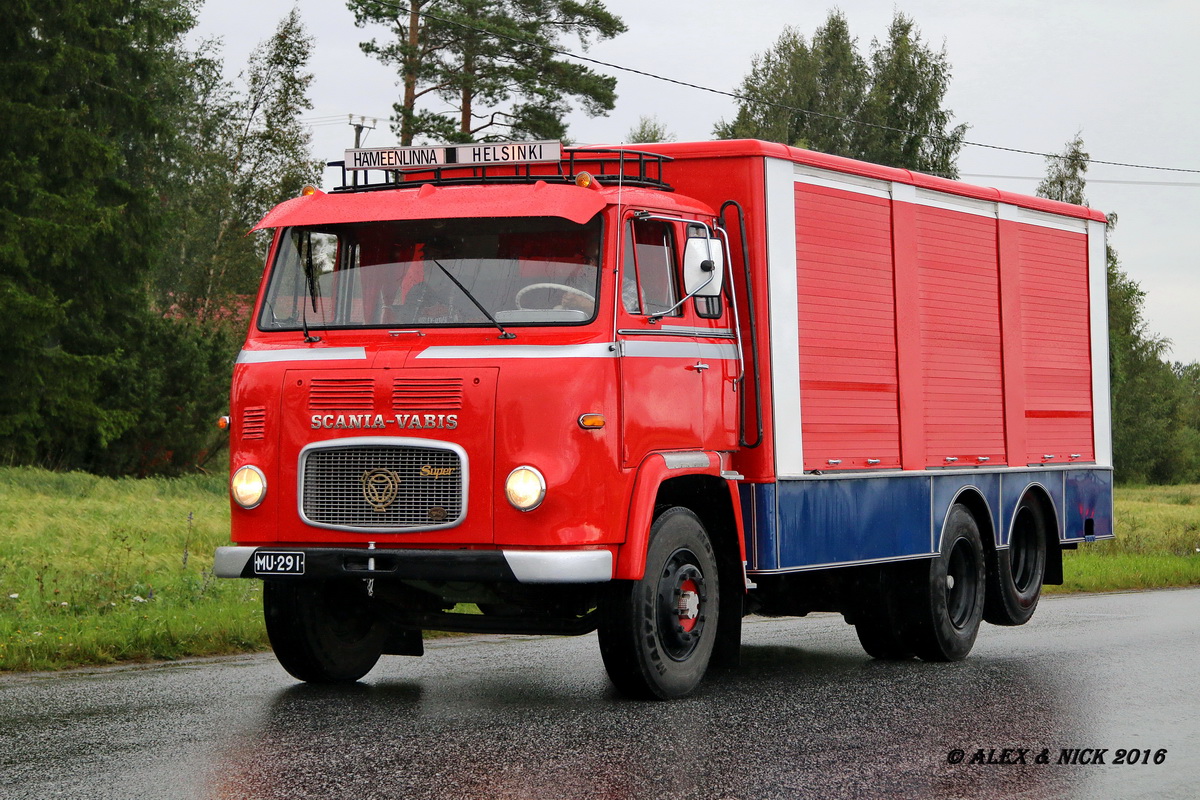 Финляндия, № MU-291 — Scania-Vabis (общая модель)