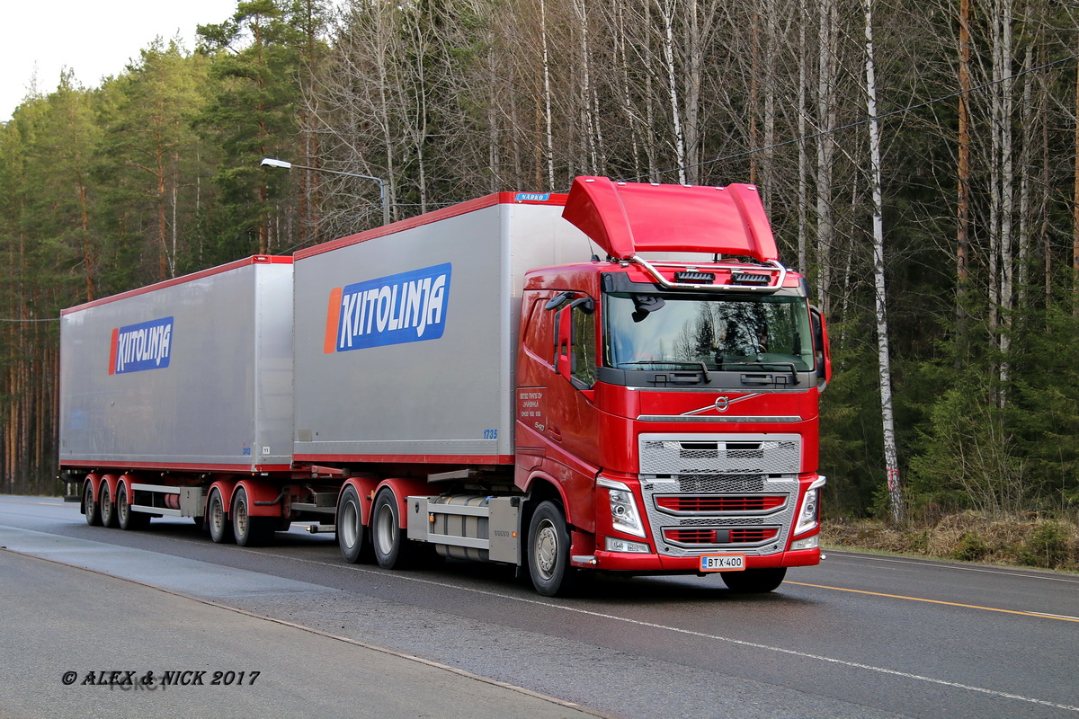 Финляндия, № BTX-400 — Volvo ('2012) FH.540