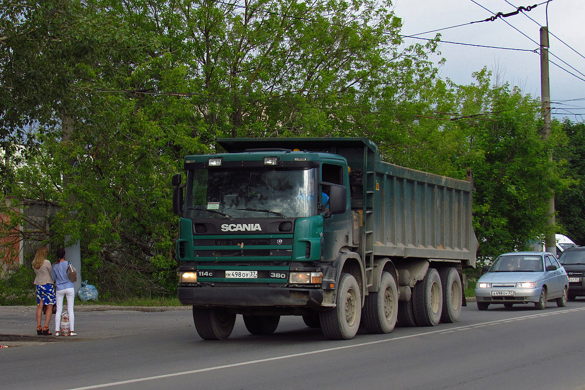 Ивановская область, № Н 498 ОУ 37 — Scania ('1996) P114C