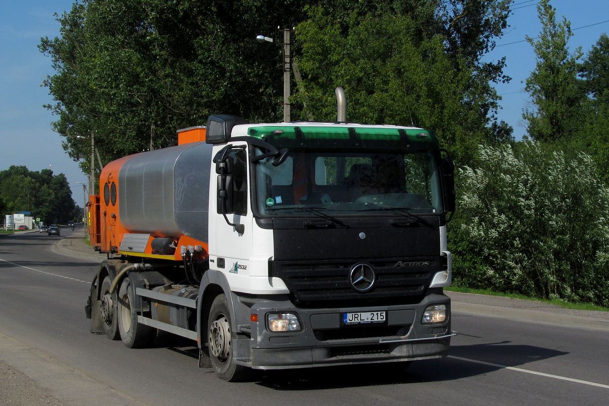 Литва, № JRL 215 — Mercedes-Benz Actros ('2003) 2532