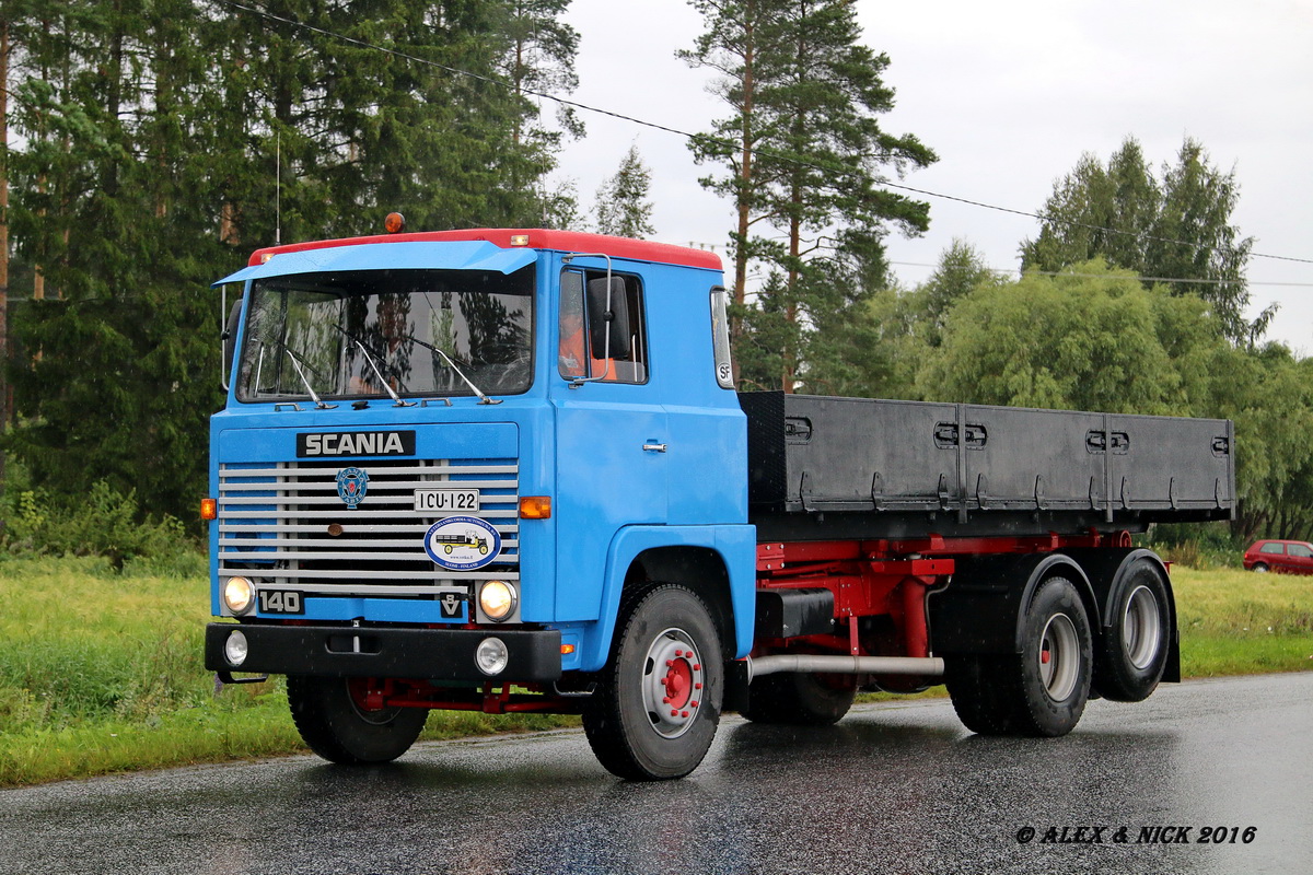 Финляндия, № ICU-122 — Scania (I) (общая модель)