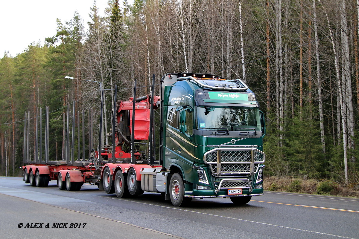 Финляндия, № YJM-105 — Volvo ('2012) FH16.750