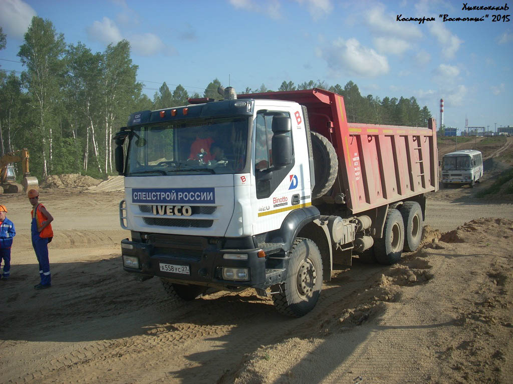 Хабаровский край, № А 558 УС 27 — IVECO Trakker ('2007)