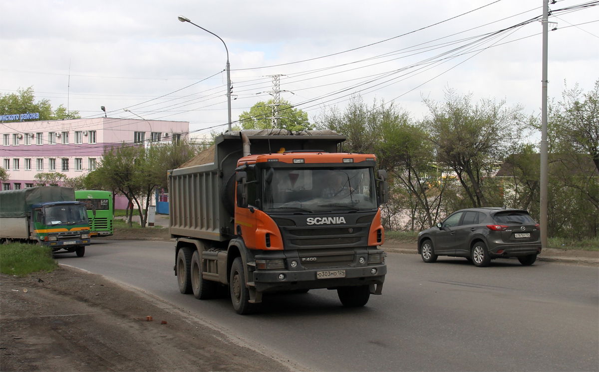 Красноярский край, № О 303 МО 124 — Scania ('2011) P400
