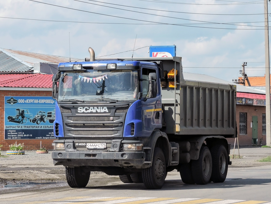 Челябинская область, № С 444 РС 174 — Scania ('2009) G400