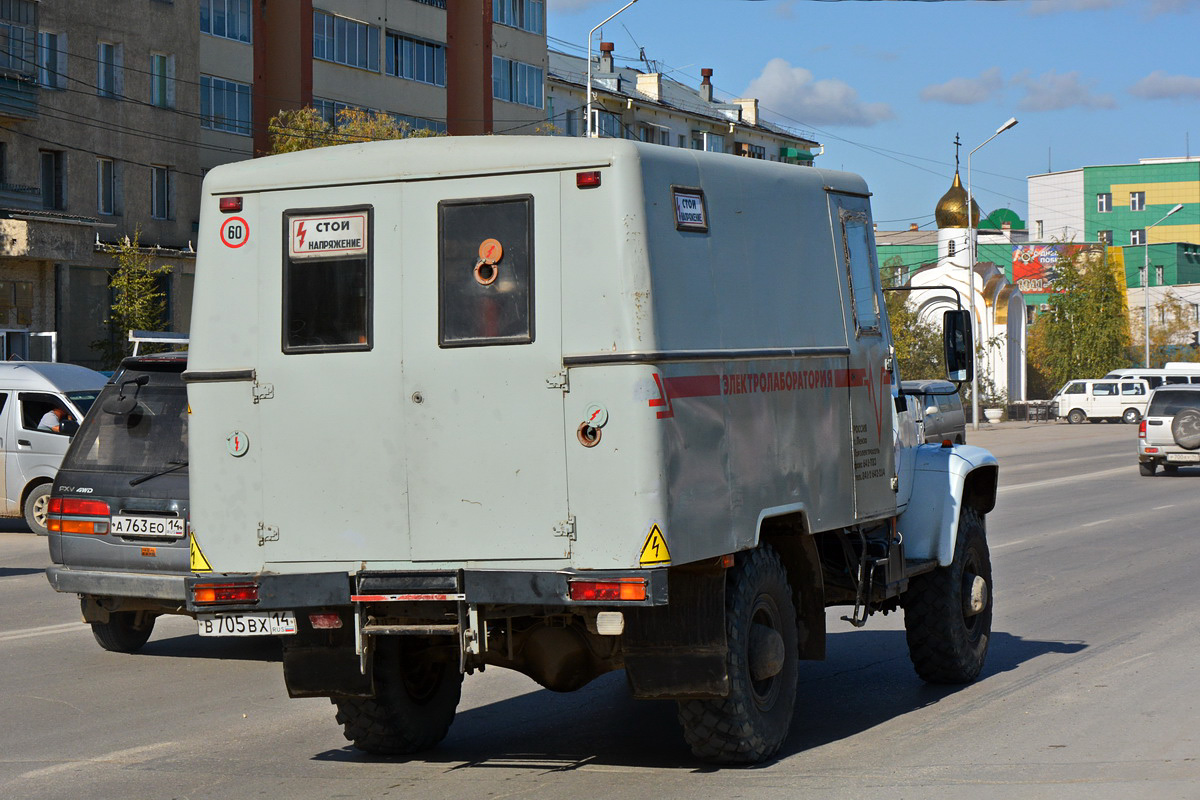 Саха (Якутия), № В 705 ВХ 14 — ГАЗ-33081 «Садко»