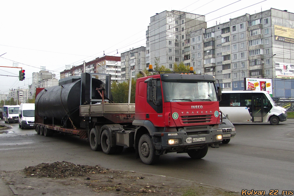 Алтайский край, № К 877 РВ 22 — IVECO Trakker ('2004)