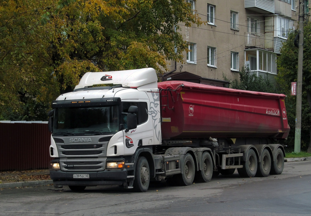 Калужская область, № О 391 ЕС 40 — Scania ('2011) P400