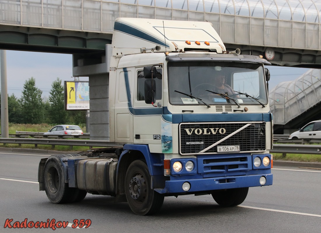 Санкт-Петербург, № В 106 АР 78 — Volvo ('1977) F12