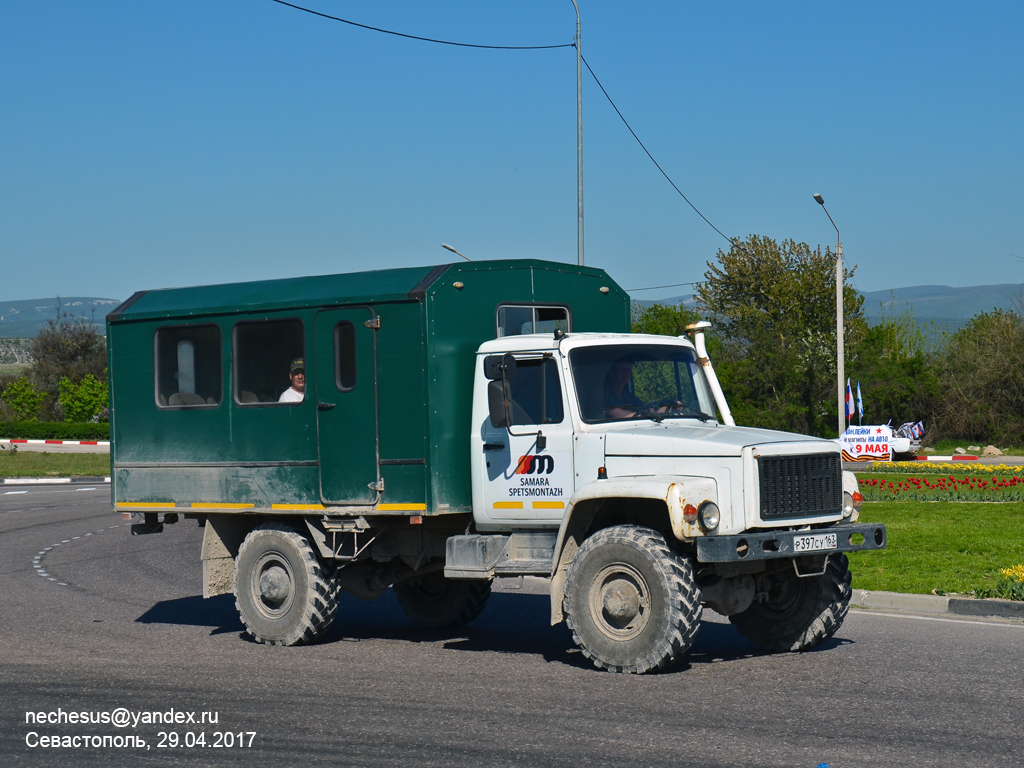 Самарская область, № Р 397 СУ 163 — ГАЗ-33081 «Садко»