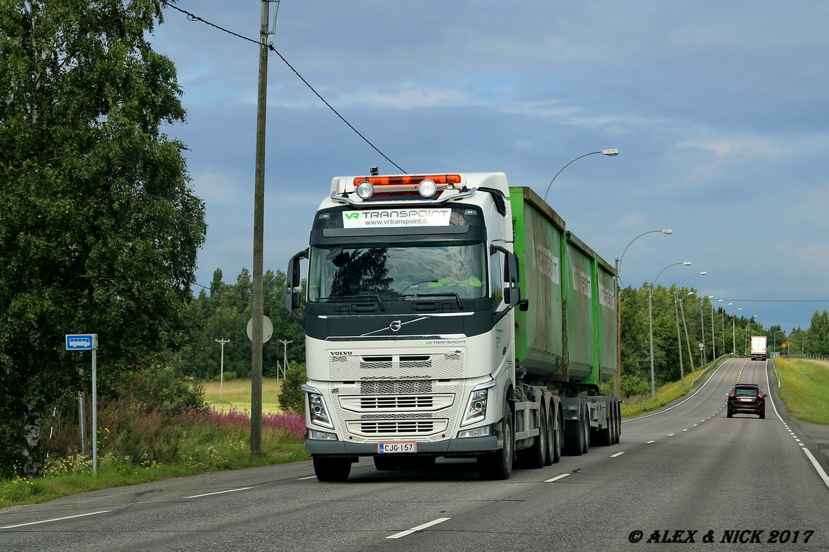 Финляндия, № CJG-157 — Volvo ('2012) FH16.700