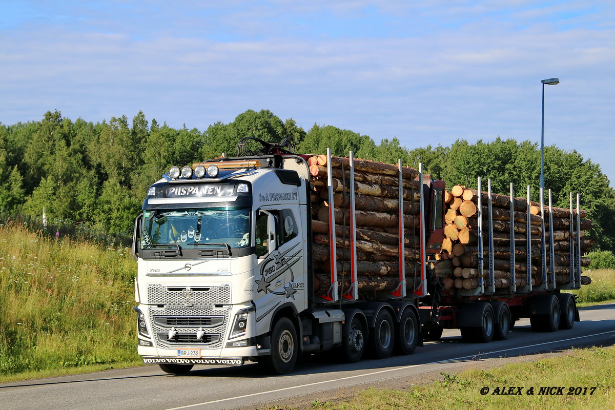 Финляндия, № BRJ-232 — Volvo ('2012) FH16.750