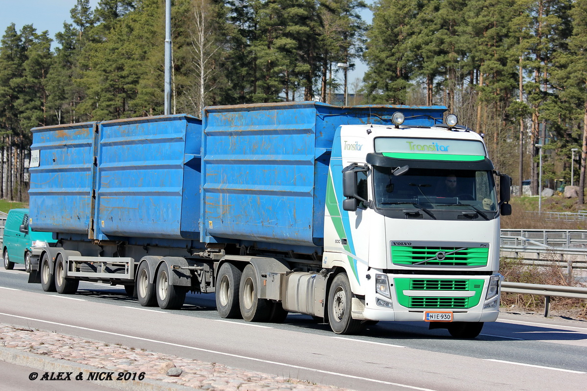 Финляндия, № NIE-930 — Volvo ('2008) FH.500