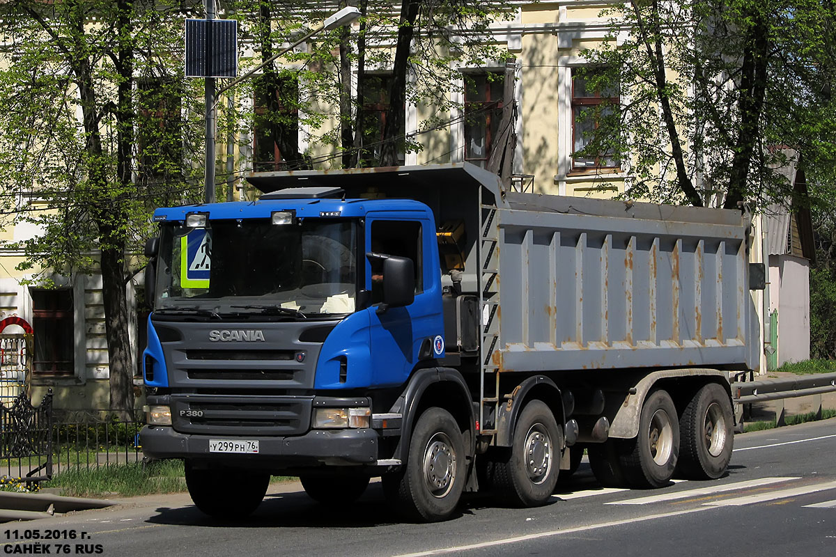 Ярославская область, № У 299 РН 76 — Scania ('2004) P380