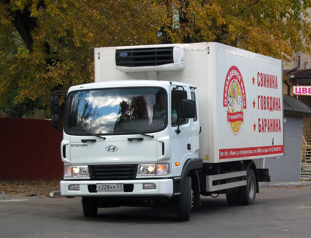 Орловская область, № Х 228 КК 57 — Hyundai Mega Truck HD120