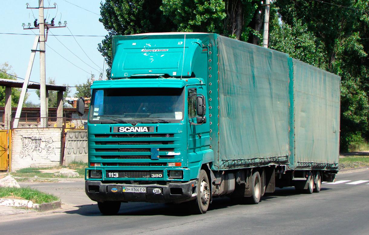 Одесская область, № ВН 8366 ЕО — Scania (III) R113M