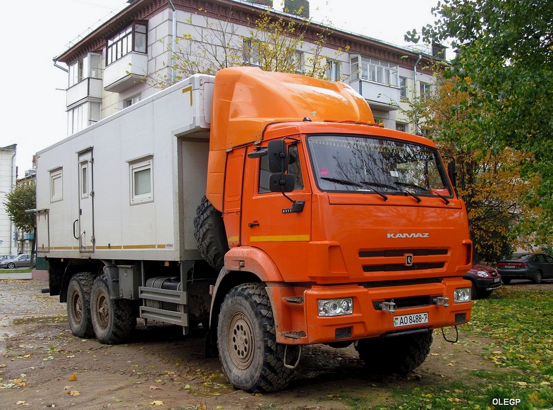 Минск, № АО 8488-7 — КамАЗ-43118 (общая модель)