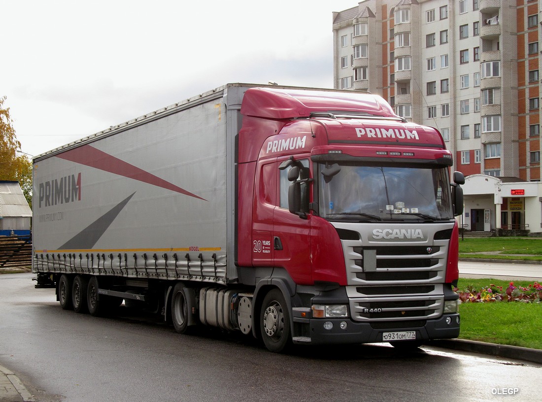 Москва, № О 931 ОМ 777 — Scania ('2009) R440