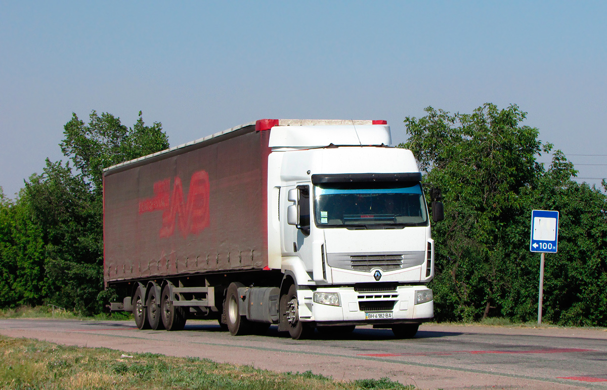 Одесская область, № ВН 6182 ВА — Renault Premium ('2006)