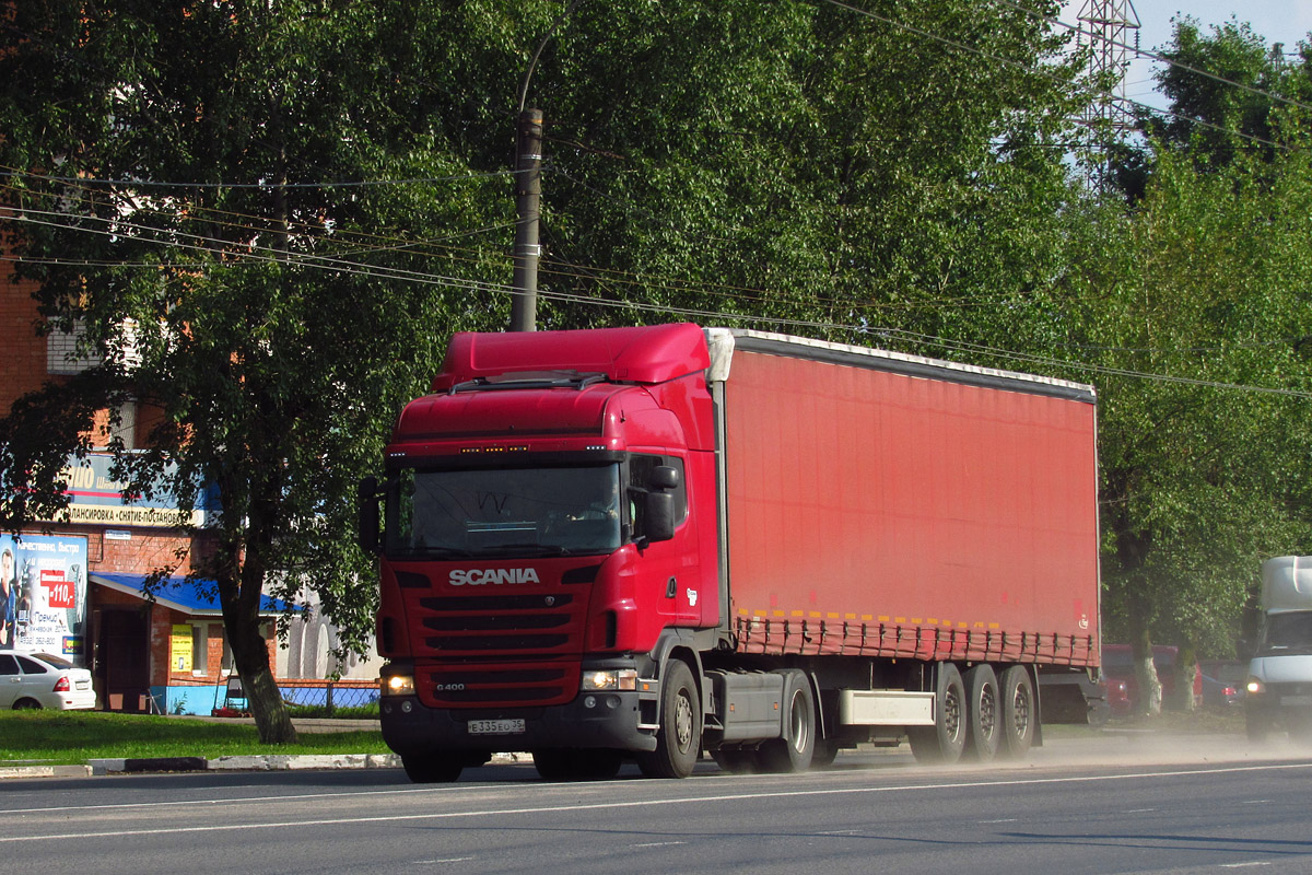 Вологодская область, № Е 335 ЕО 35 — Scania ('2004) G400