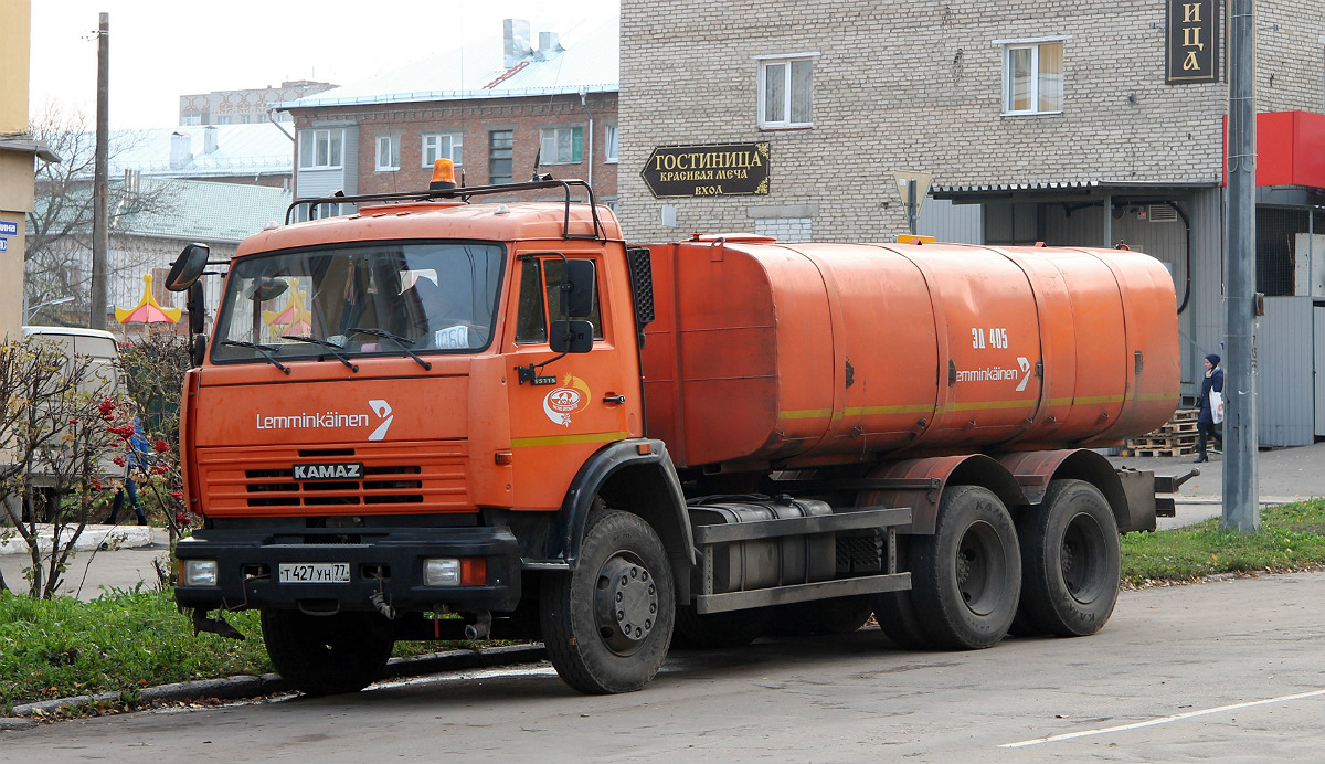 Москва, № Т 427 УН 77 — КамАЗ-65115 (общая модель)