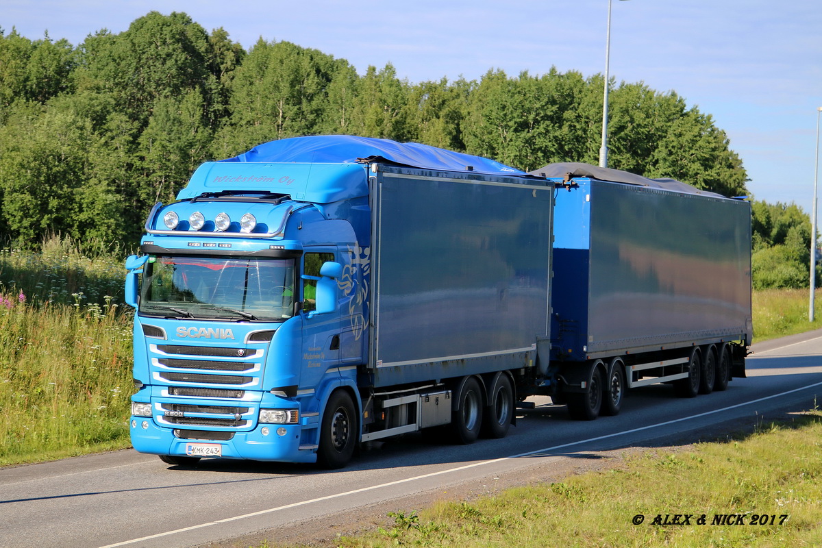 Финляндия, № KMK-243 — Scania ('2013) R500