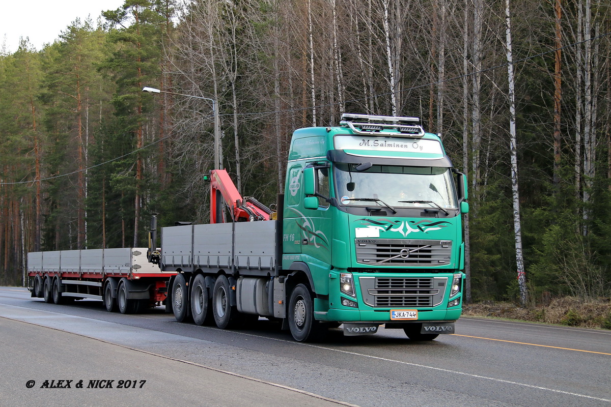 Финляндия, № JKA-744 — Volvo ('2008) FH16.660