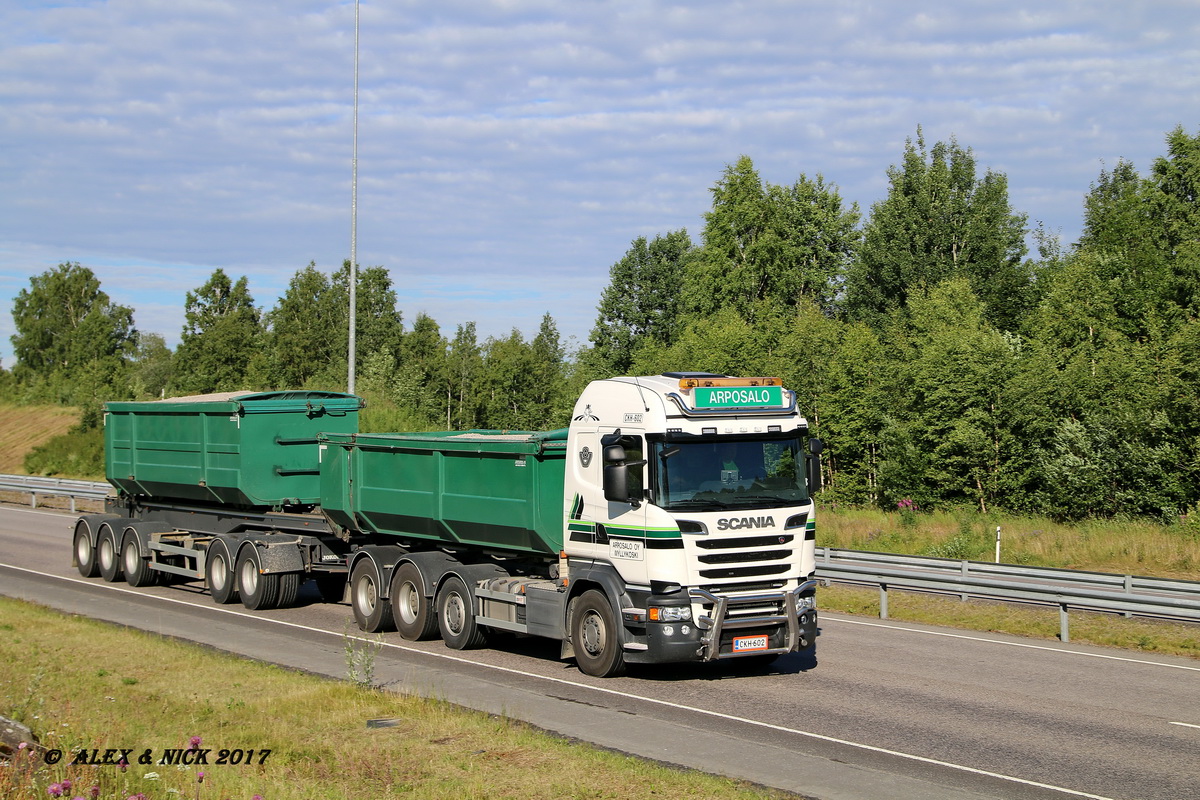 Финляндия, № CKH-602 — Scania ('2013) R730