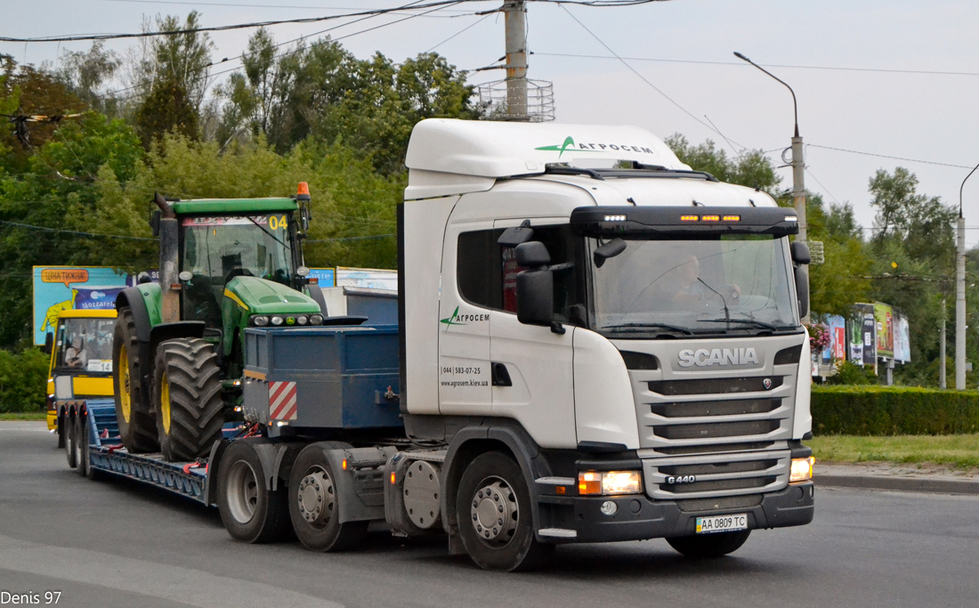 Киев, № АА 0809 ТС — Scania ('2013) G440