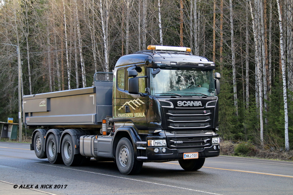 Финляндия, № NKJ-700 — Scania ('2013) R580