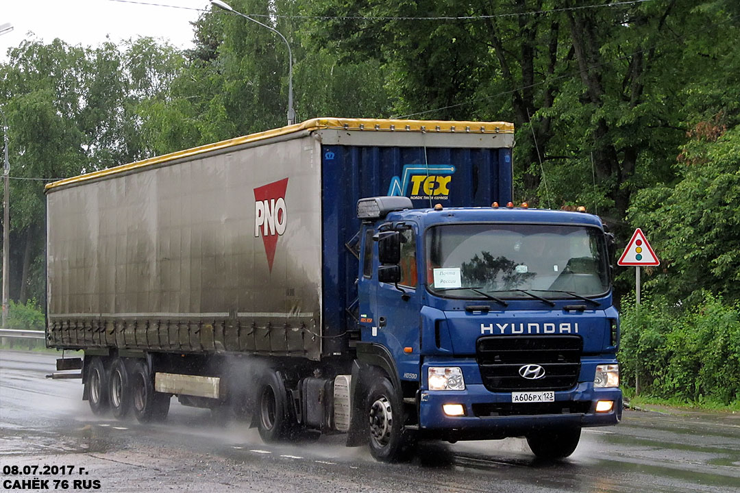 Краснодарский край, № А 606 РХ 123 — Hyundai Power Truck HD500