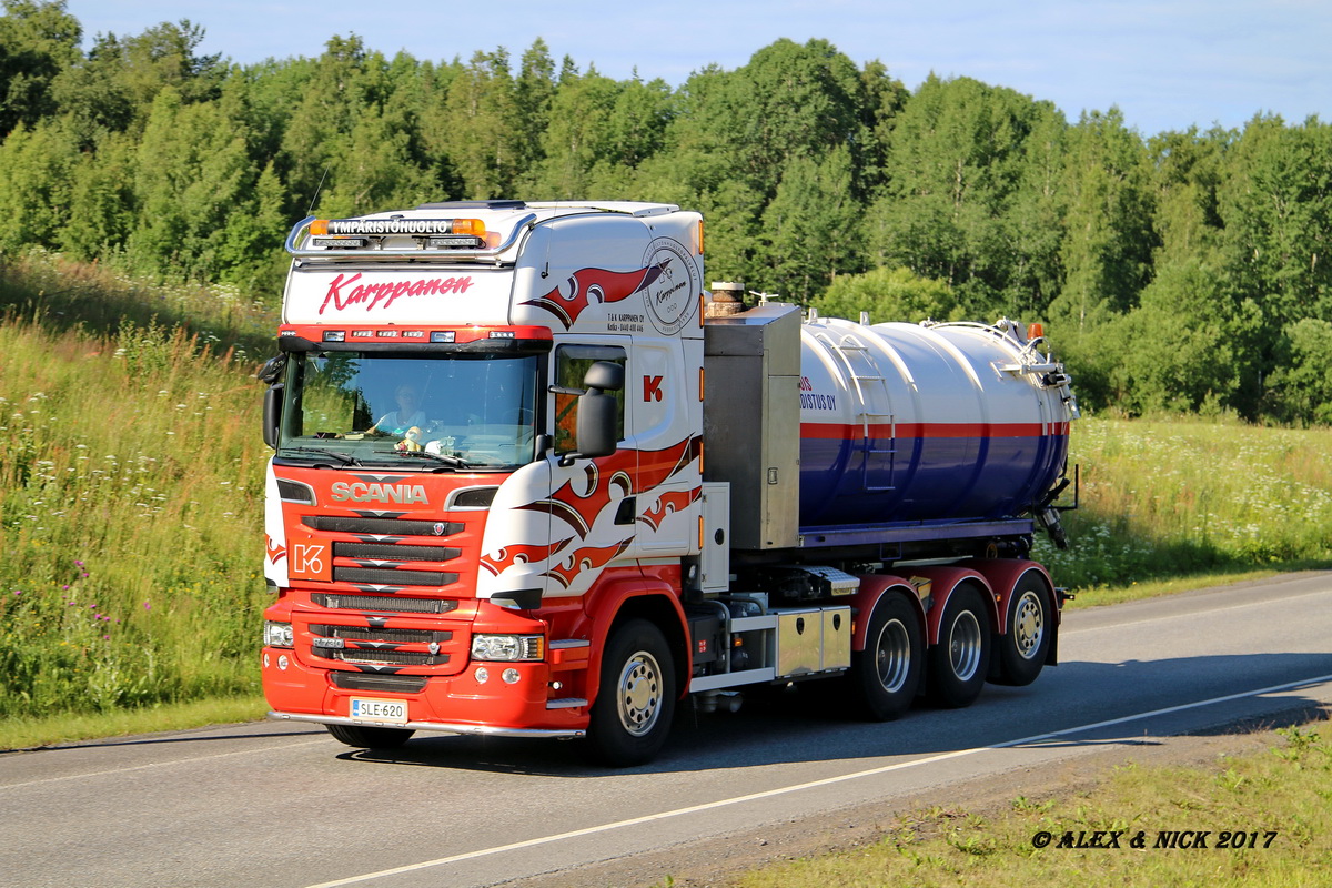 Финляндия, № SLE-620 — Scania ('2013) R730
