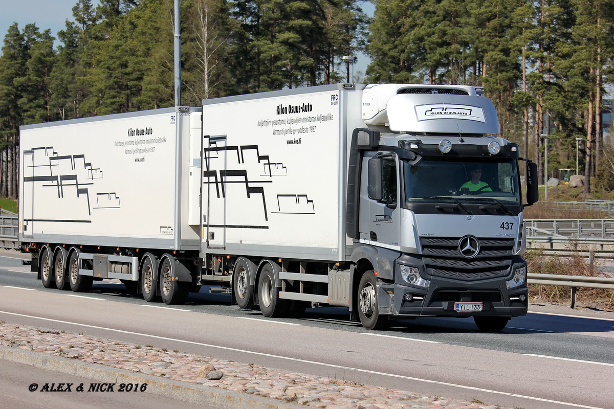 Финляндия, № 437 — Mercedes-Benz Actros ('2011)