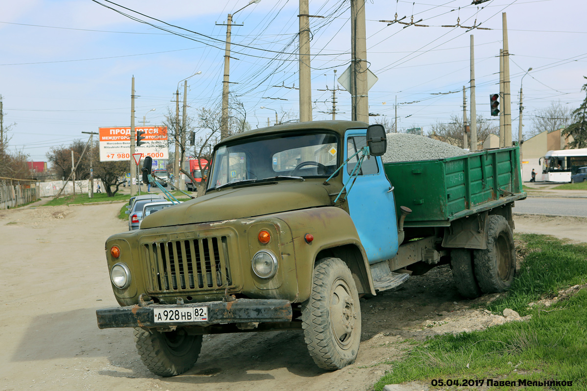 Крым, № А 928 НВ 82 — ГАЗ-53-02