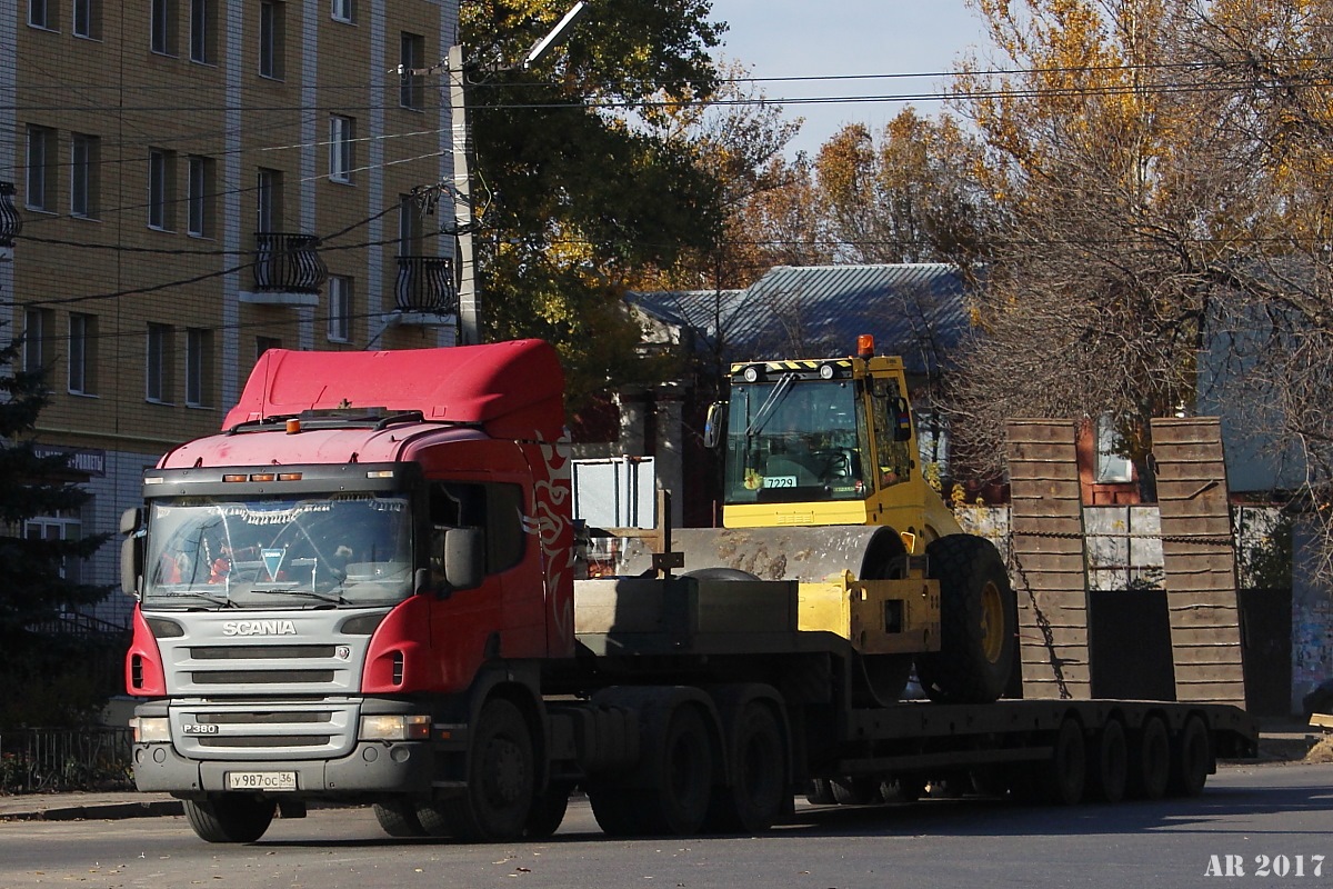 Воронежская область, № У 987 ОС 36 — Scania ('2011) P380