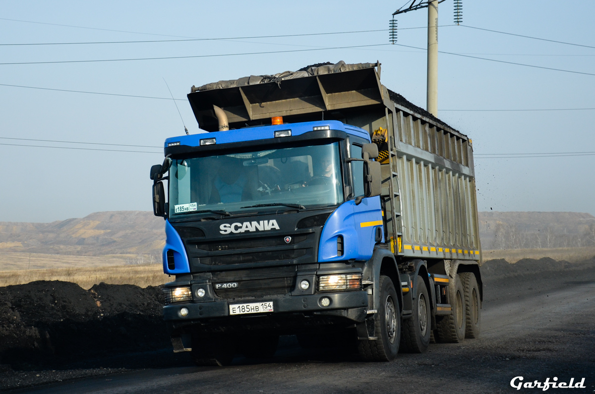 Кемеровская область, № Е 185 НВ 154 — Scania ('2011) P400