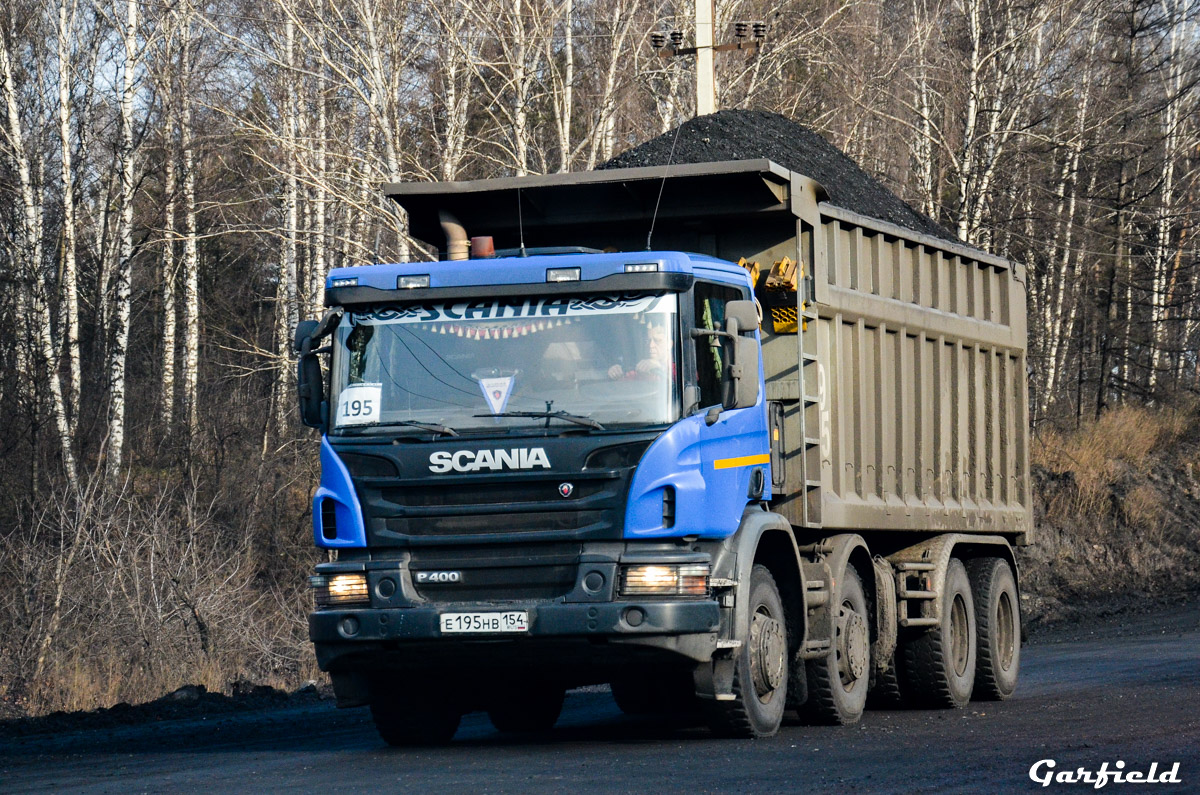 Кемеровская область, № Е 195 НВ 154 — Scania ('2011) P400