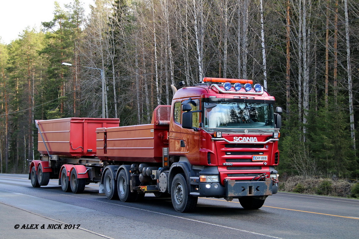 Финляндия, № EHY-888 — Scania ('2004) R560