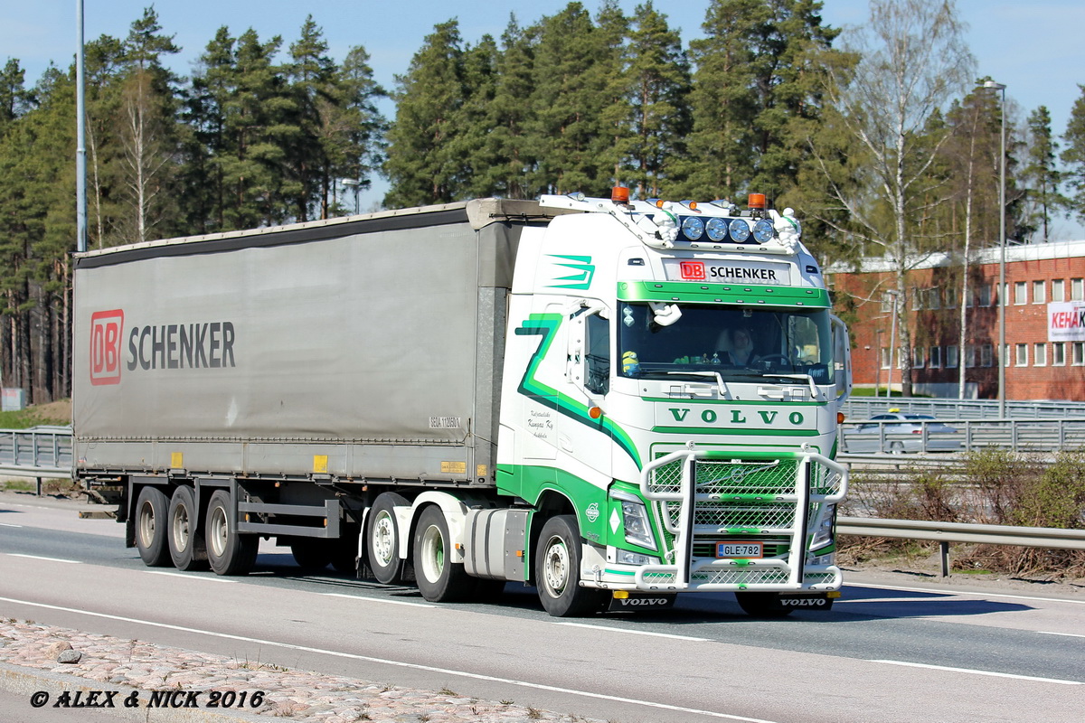 Финляндия, № GLE-782 — Volvo ('2012) FH-Series