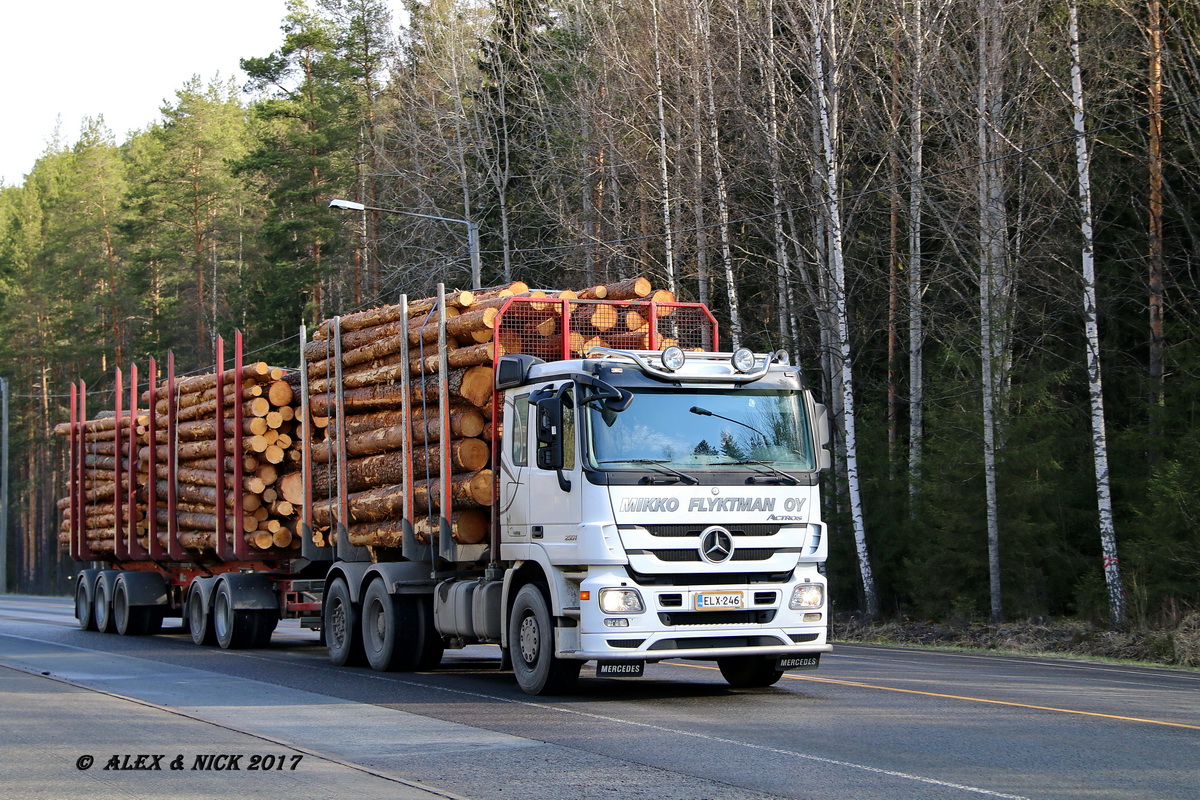 Финляндия, № ELX-246 — Mercedes-Benz Actros ('2009)