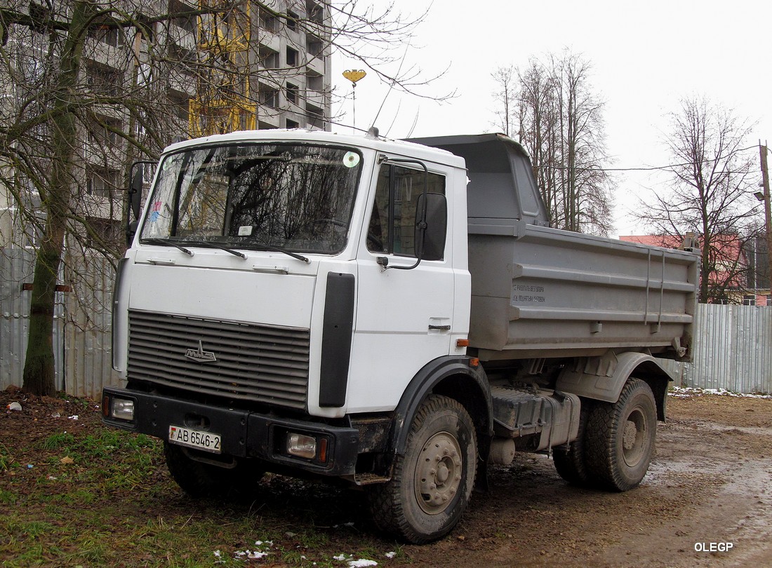 Витебская область, № АВ 6546-2 — МАЗ-5551 (общая модель)