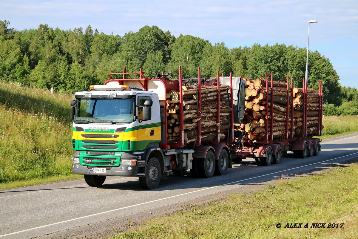 Финляндия, № YHV-122 — Scania ('2009) R560