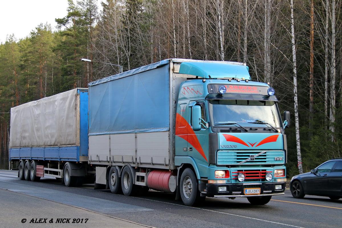 Финляндия, № JGJ-287 — Volvo ('1993) FH12.380