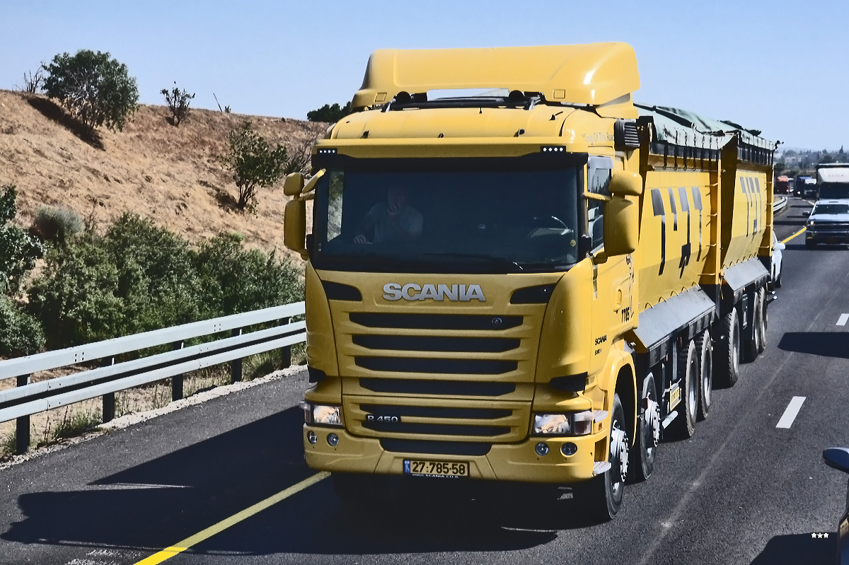 Израиль, № 27-785-58 — Scania ('2013) R450