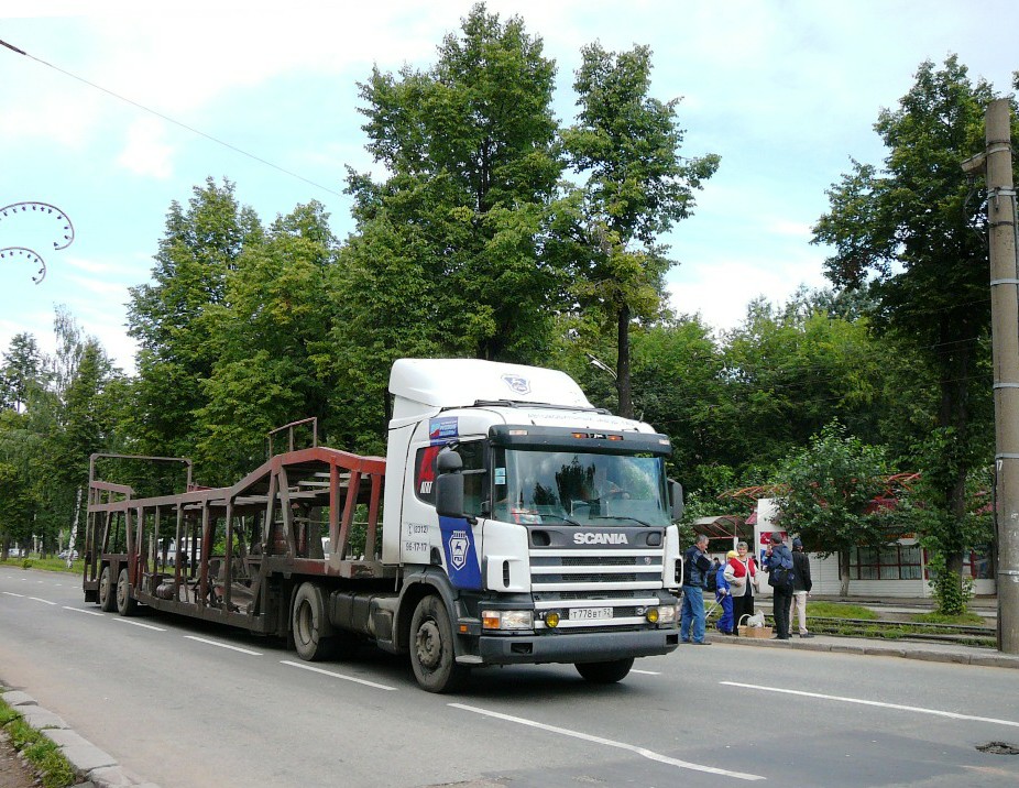 Нижегородская область, № Т 778 ВТ 52 — Scania ('1996) P114G
