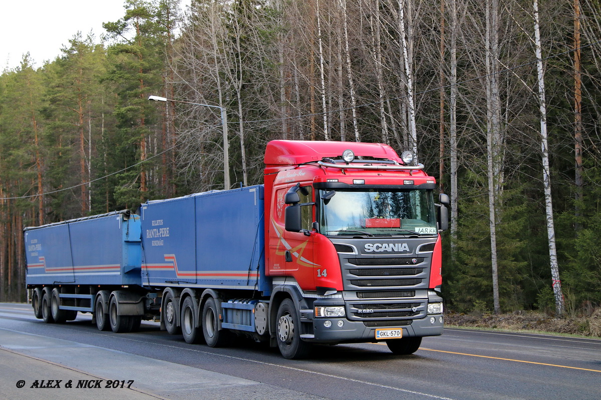 Финляндия, № 14 — Scania ('2013) R620